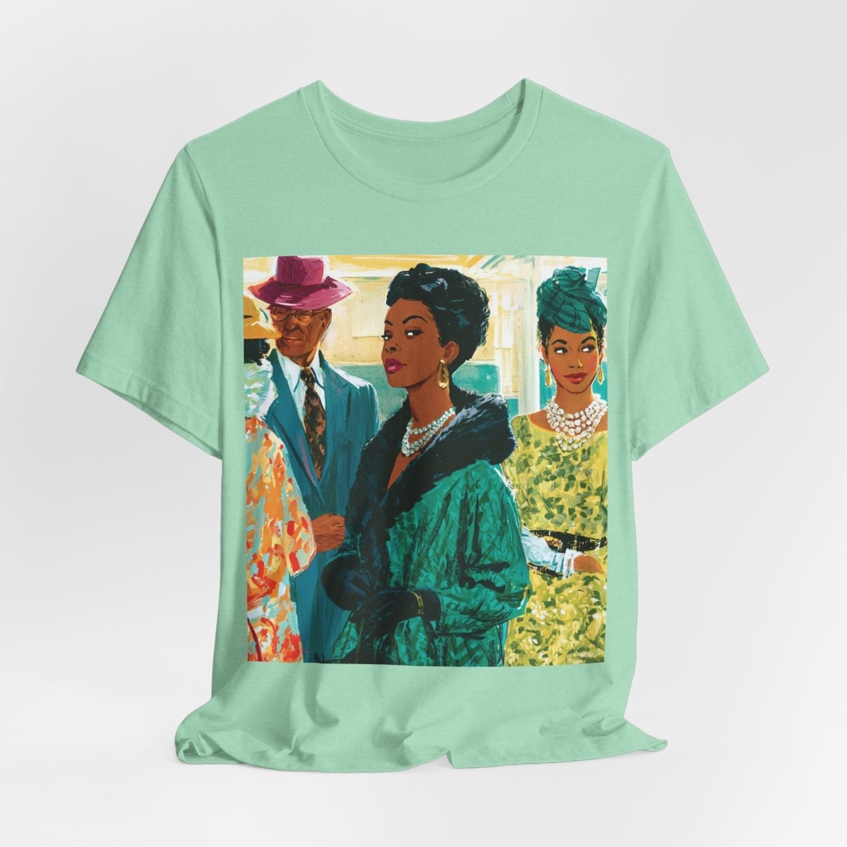 Boutique Ladies Shirt - Afrocentric Art by The Trini Gee