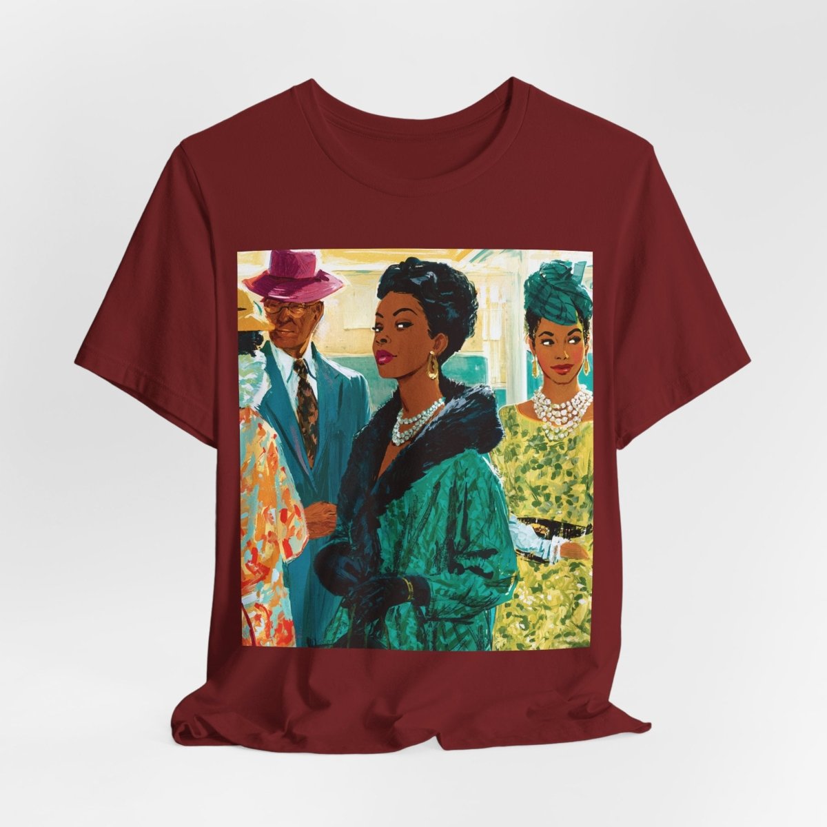 Boutique Ladies Shirt - Afrocentric Art by The Trini Gee