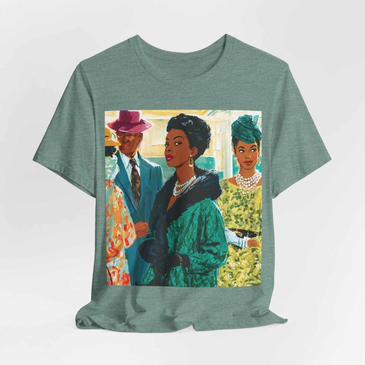 Boutique Ladies Shirt - Afrocentric Art by The Trini Gee
