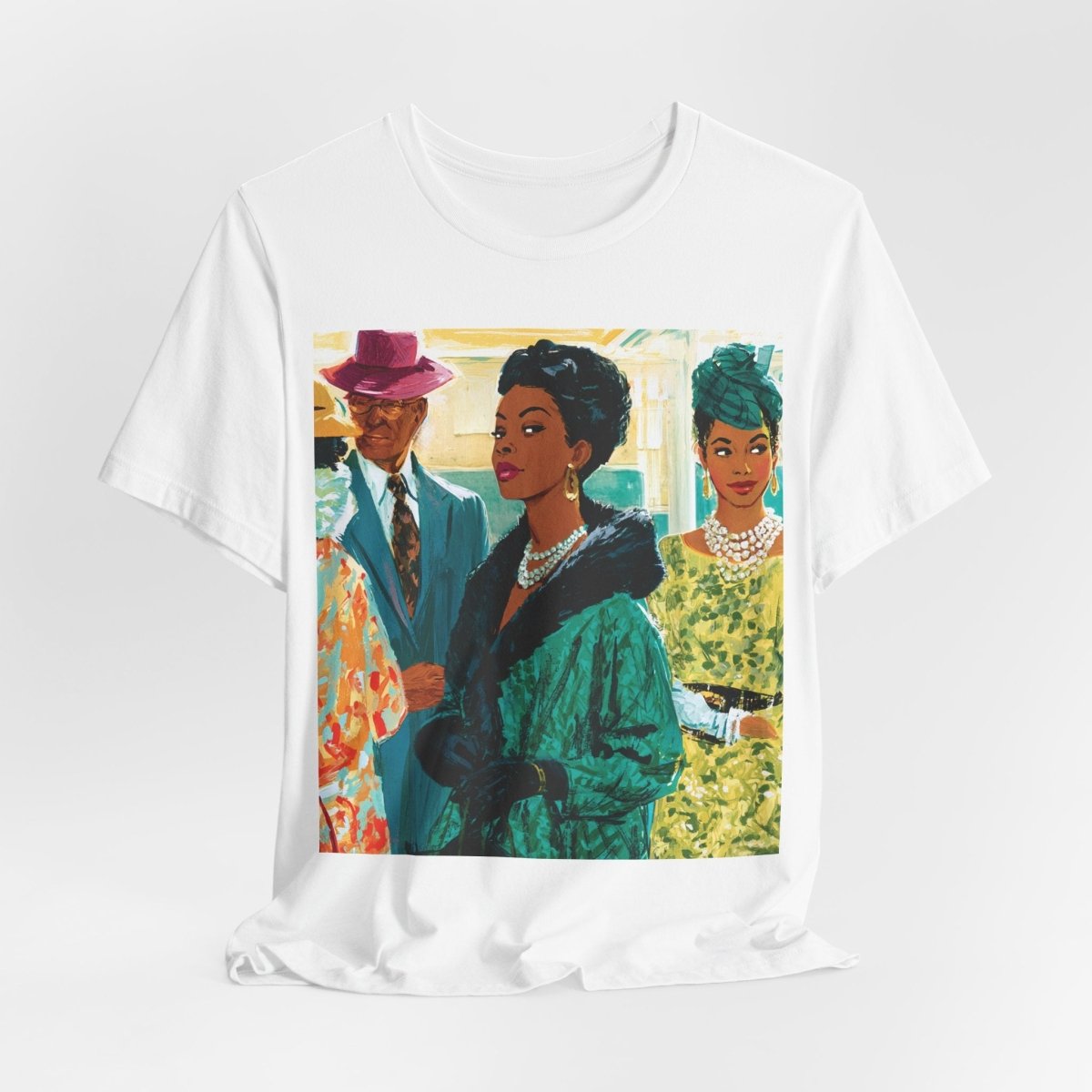 Boutique Ladies Shirt - Afrocentric Art by The Trini Gee