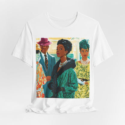 Boutique Ladies Shirt - Afrocentric Art by The Trini Gee