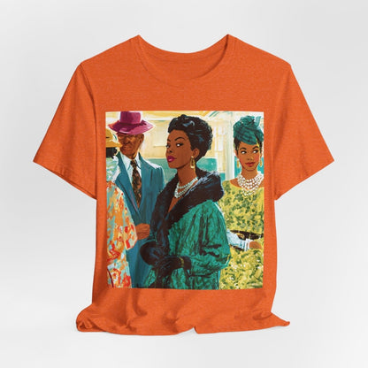 Boutique Ladies Shirt - Afrocentric Art by The Trini Gee