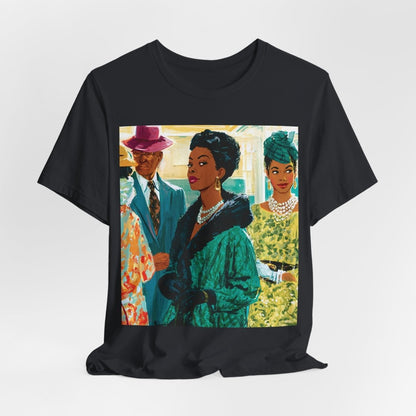 Boutique Ladies Shirt - Afrocentric Art by The Trini Gee