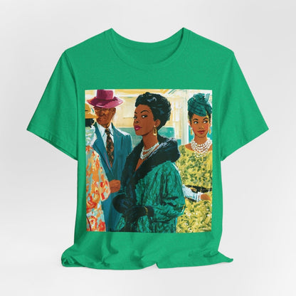 Boutique Ladies Shirt - Afrocentric Art by The Trini Gee