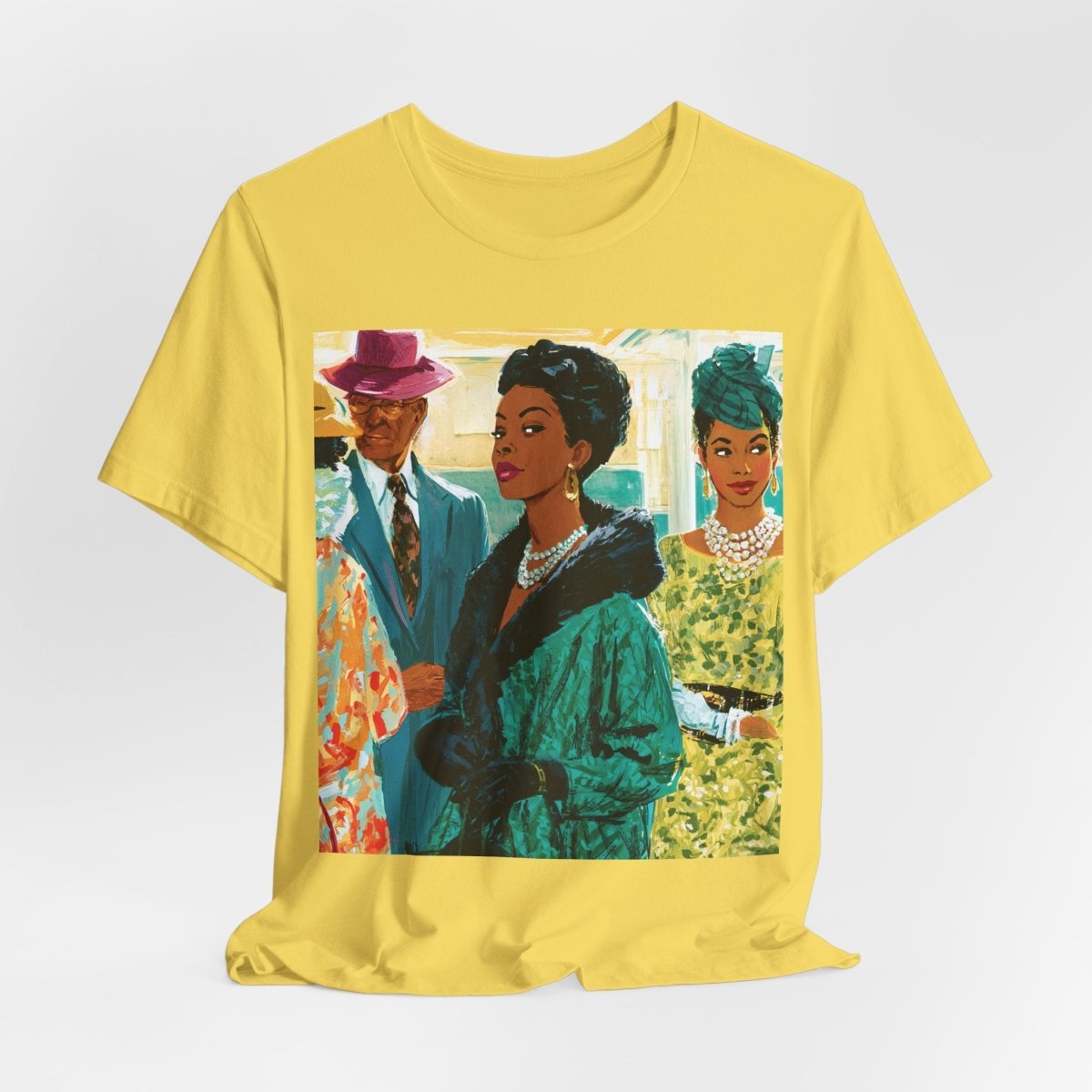 Boutique Ladies Shirt - Afrocentric Art by The Trini Gee