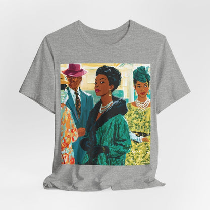 Boutique Ladies Shirt - Afrocentric Art by The Trini Gee