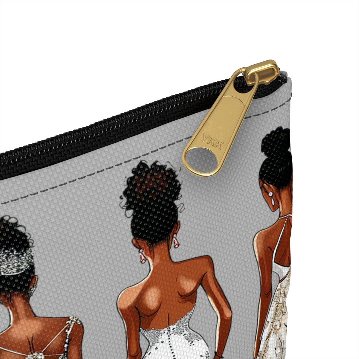 Brides Accessory Pouch - Afrocentric Art by The Trini Gee