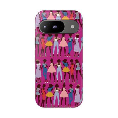 Brown Girls Phone Case - Afrocentric Art by The Trini Gee