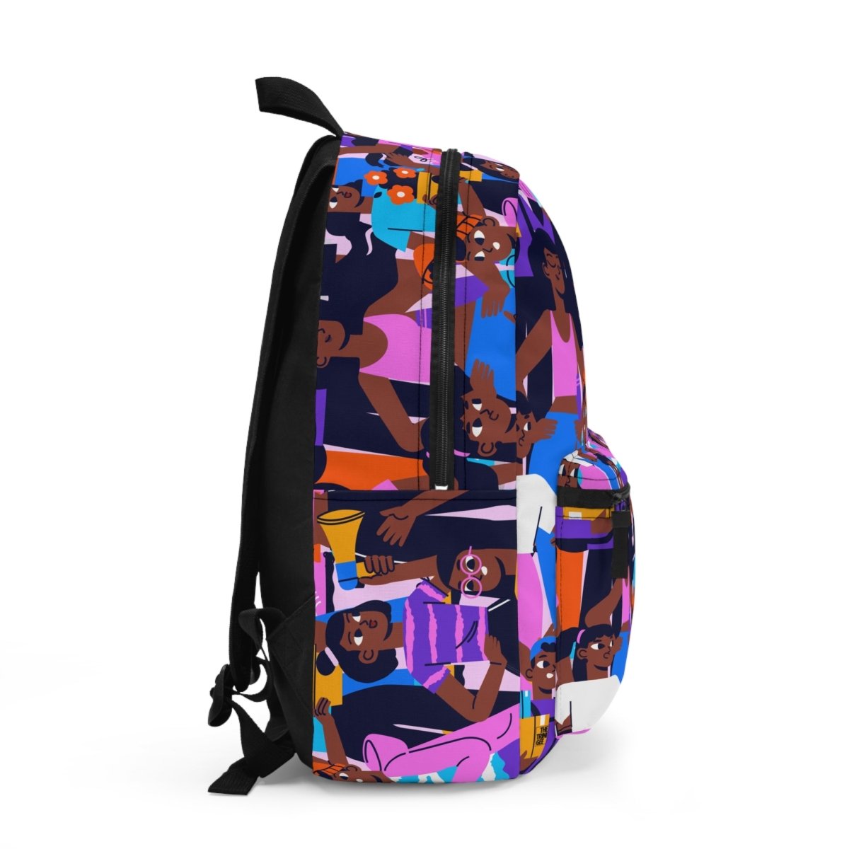 Brown People Backpack - Afrocentric Art by The Trini Gee