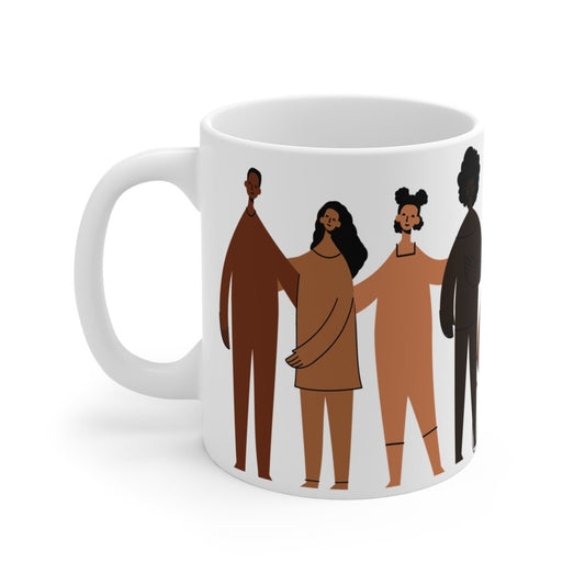 Brown People Mug - Afrocentric Art by The Trini Gee