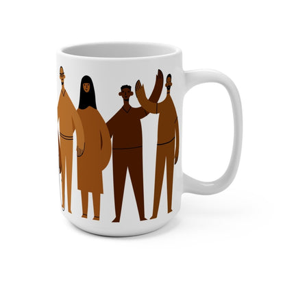 Brown People Mug - Afrocentric Art by The Trini Gee