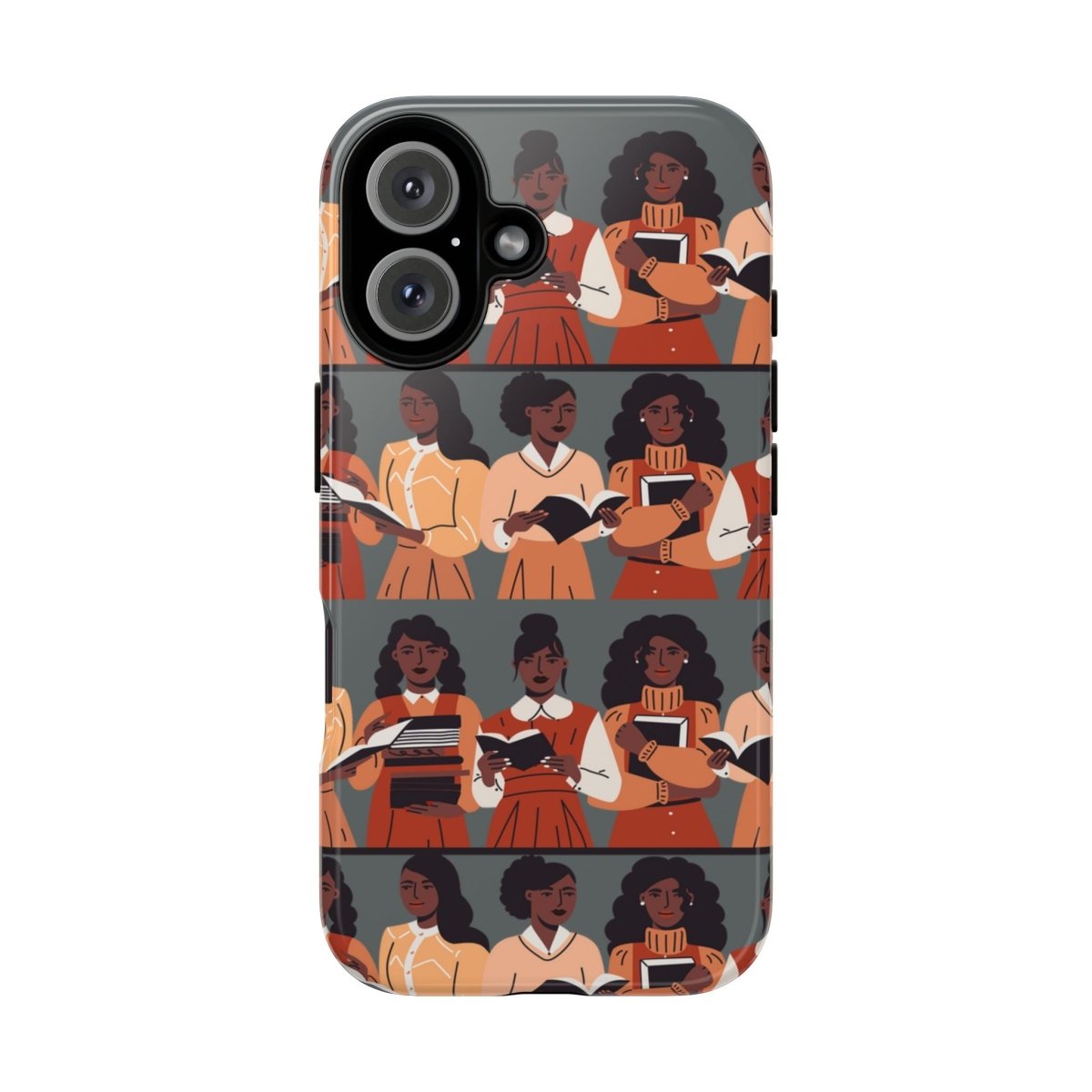 Brown Readers Phone Case - Afrocentric Art by The Trini Gee