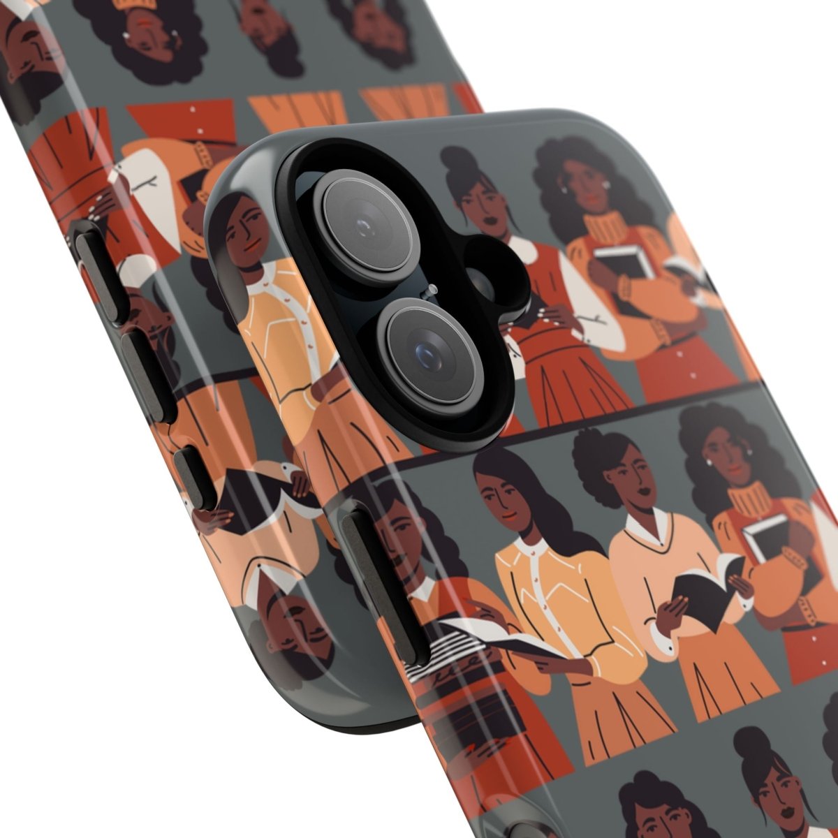 Brown Readers Phone Case - Afrocentric Art by The Trini Gee