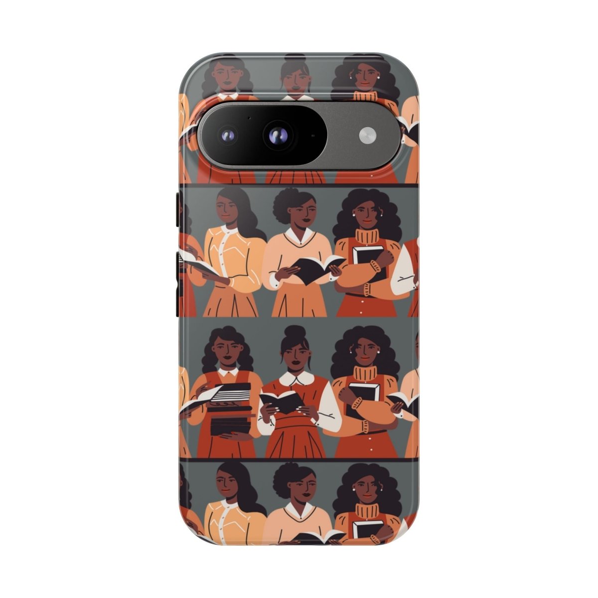 Brown Readers Phone Case - Afrocentric Art by The Trini Gee