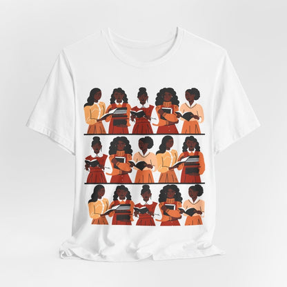 Brown Readers Shirt - Afrocentric Art by The Trini Gee