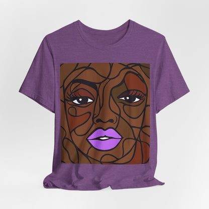 Brown Skin Face Shirt - Afrocentric Art by The Trini Gee