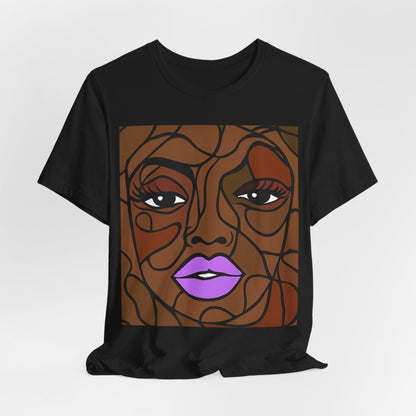 Brown Skin Face Shirt - Afrocentric Art by The Trini Gee