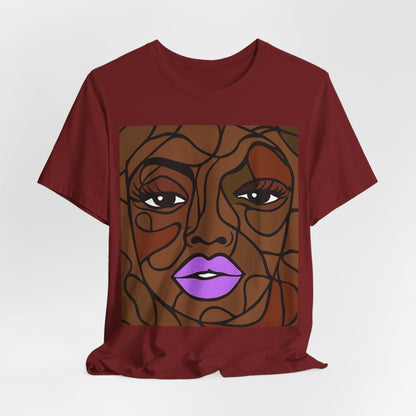 Brown Skin Face Shirt - Afrocentric Art by The Trini Gee