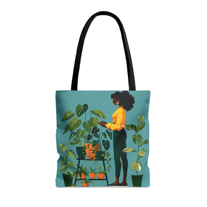 Plant Woman Tote Bag