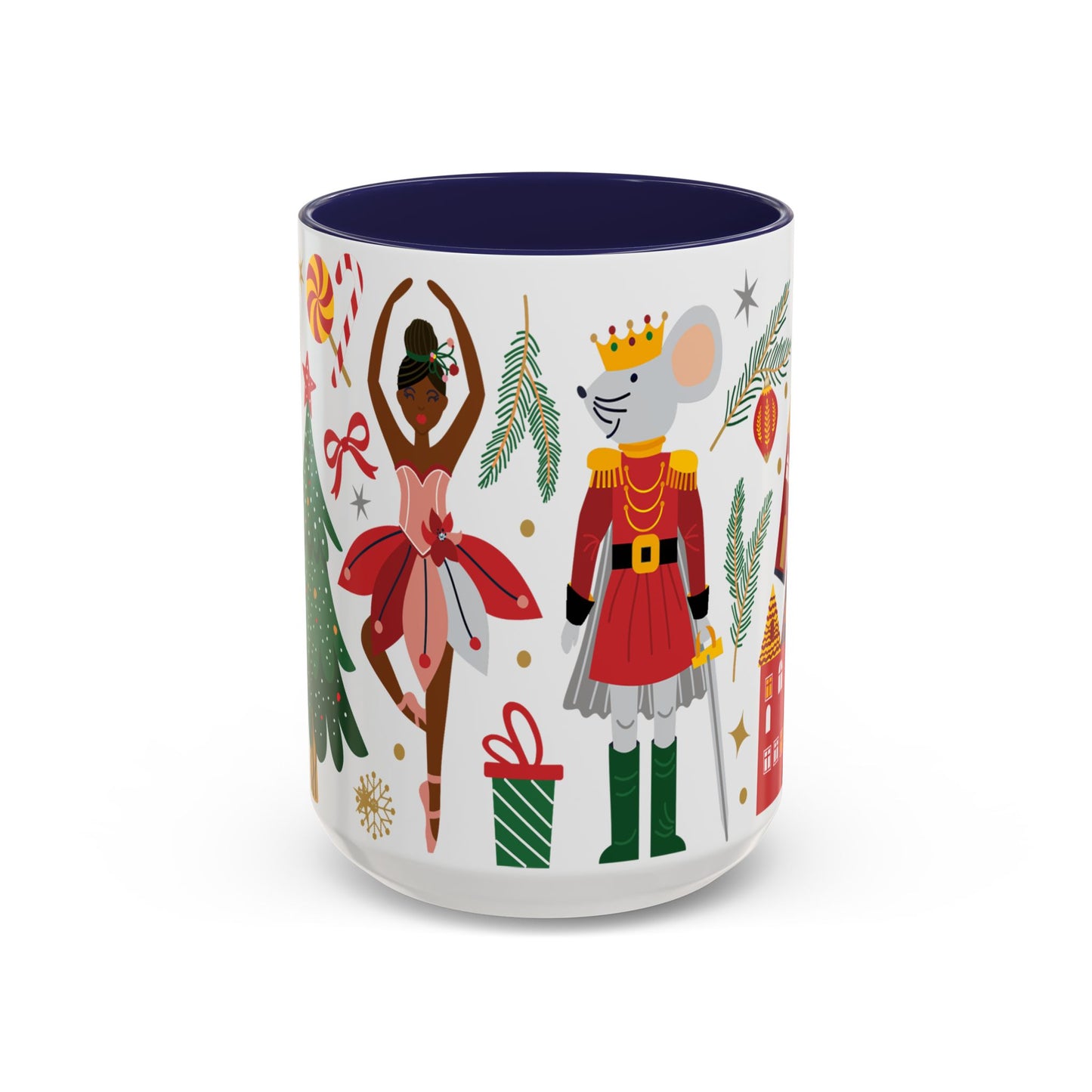 Nutcracker Ballet Accent Mug