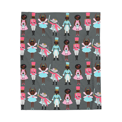 Nutcracker Ballet Blanket