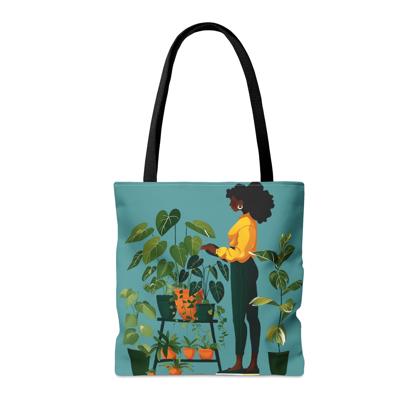 Plant Woman Tote Bag