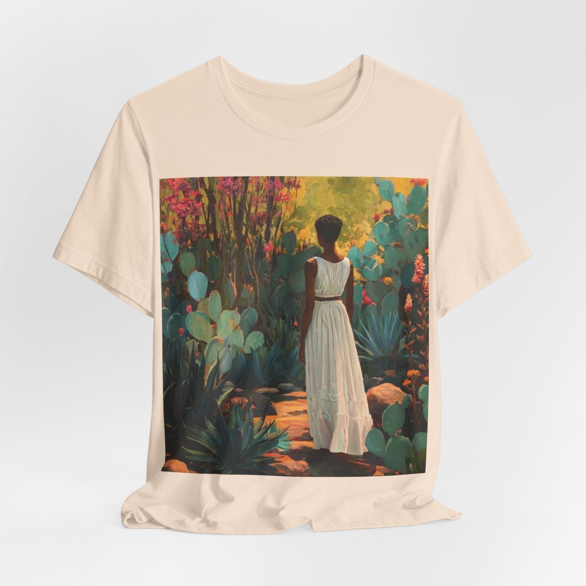 Cacti Garden Shirt - Afrocentric Art by The Trini Gee