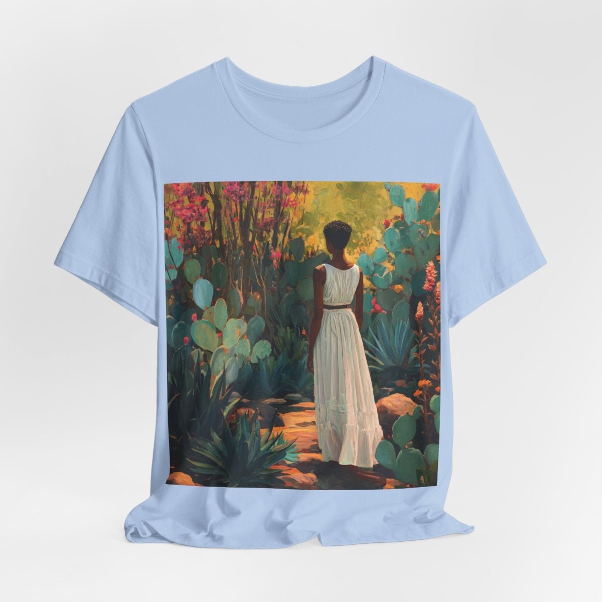 Cacti Garden Shirt - Afrocentric Art by The Trini Gee