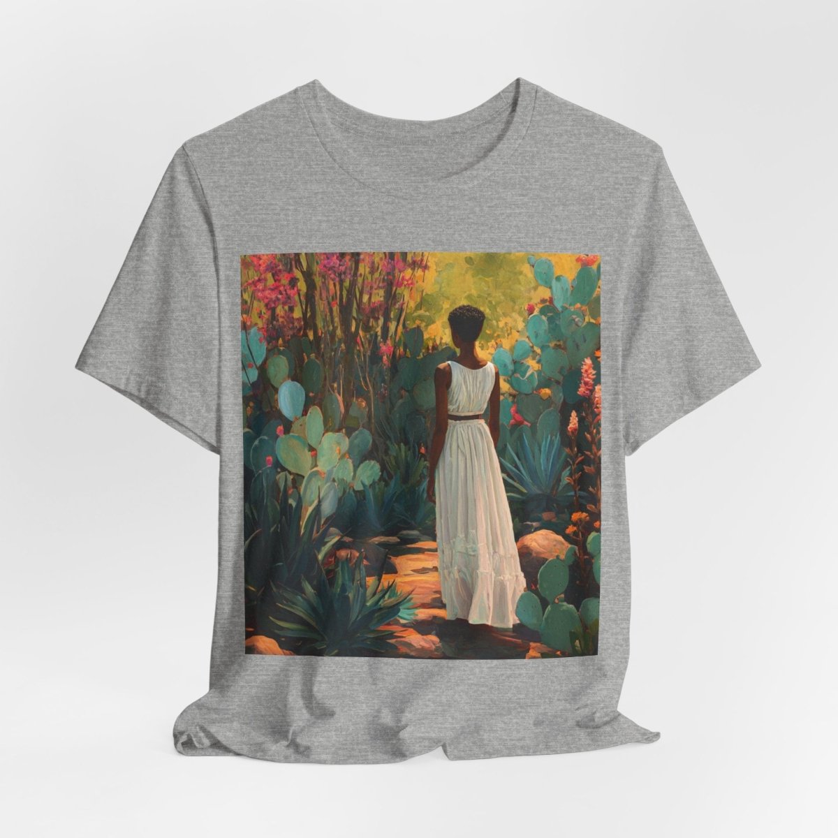 Cacti Garden Shirt - Afrocentric Art by The Trini Gee
