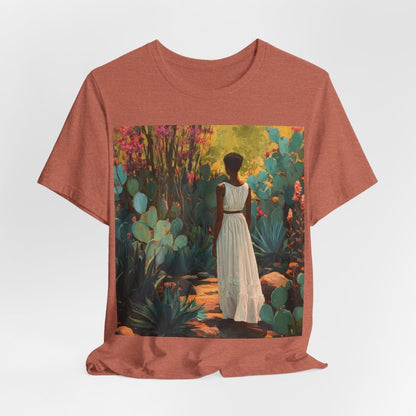 Cacti Garden Shirt - Afrocentric Art by The Trini Gee