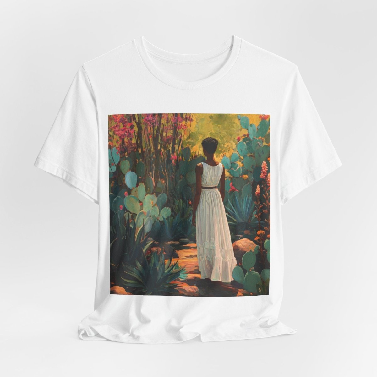 Cacti Garden Shirt - Afrocentric Art by The Trini Gee