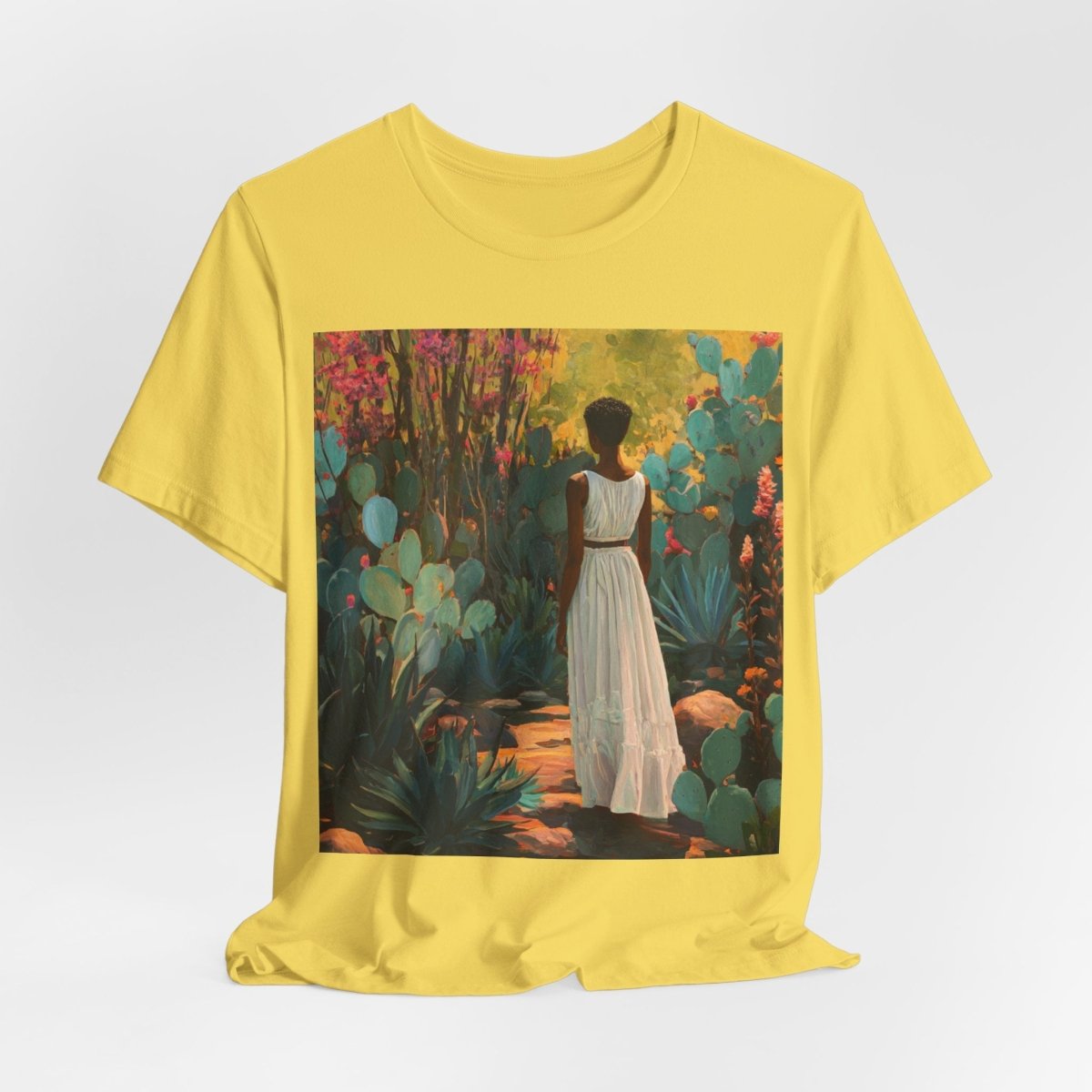 Cacti Garden Shirt - Afrocentric Art by The Trini Gee