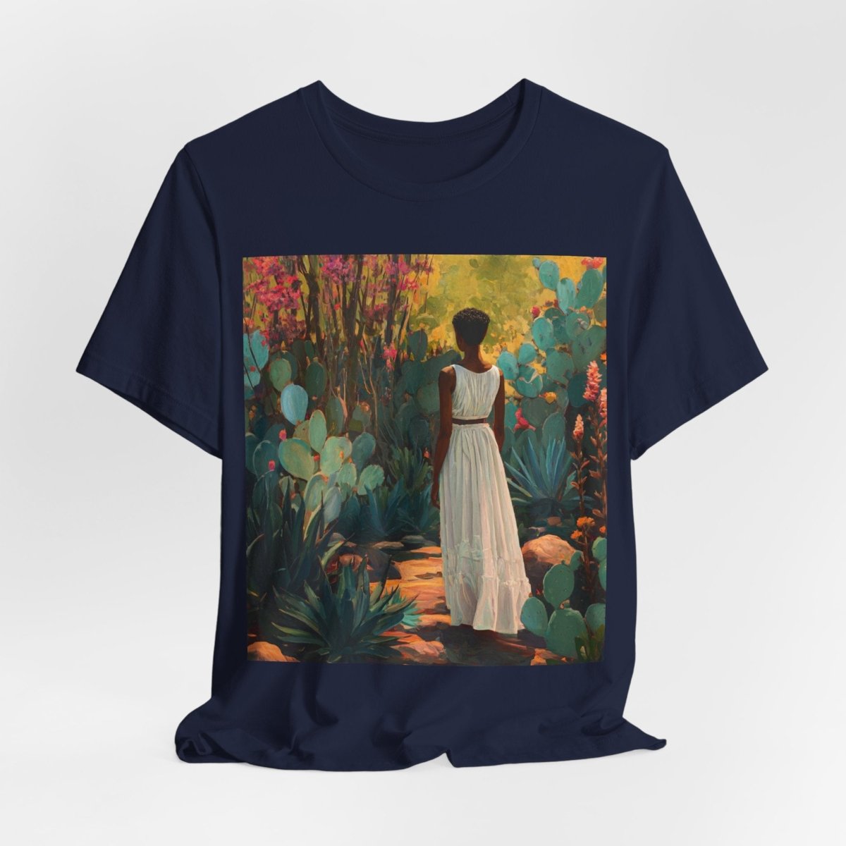 Cacti Garden Shirt - Afrocentric Art by The Trini Gee
