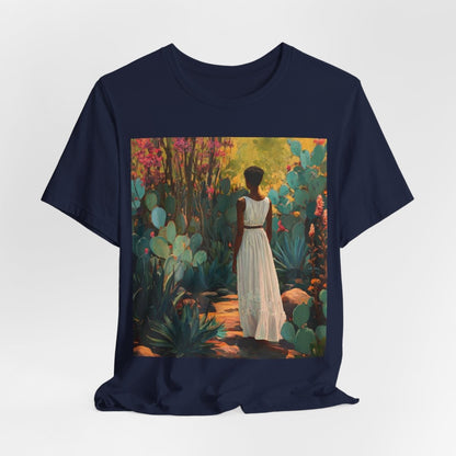 Cacti Garden Shirt - Afrocentric Art by The Trini Gee