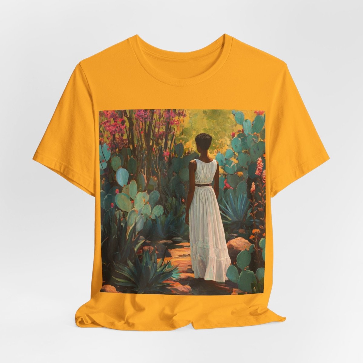 Cacti Garden Shirt - Afrocentric Art by The Trini Gee