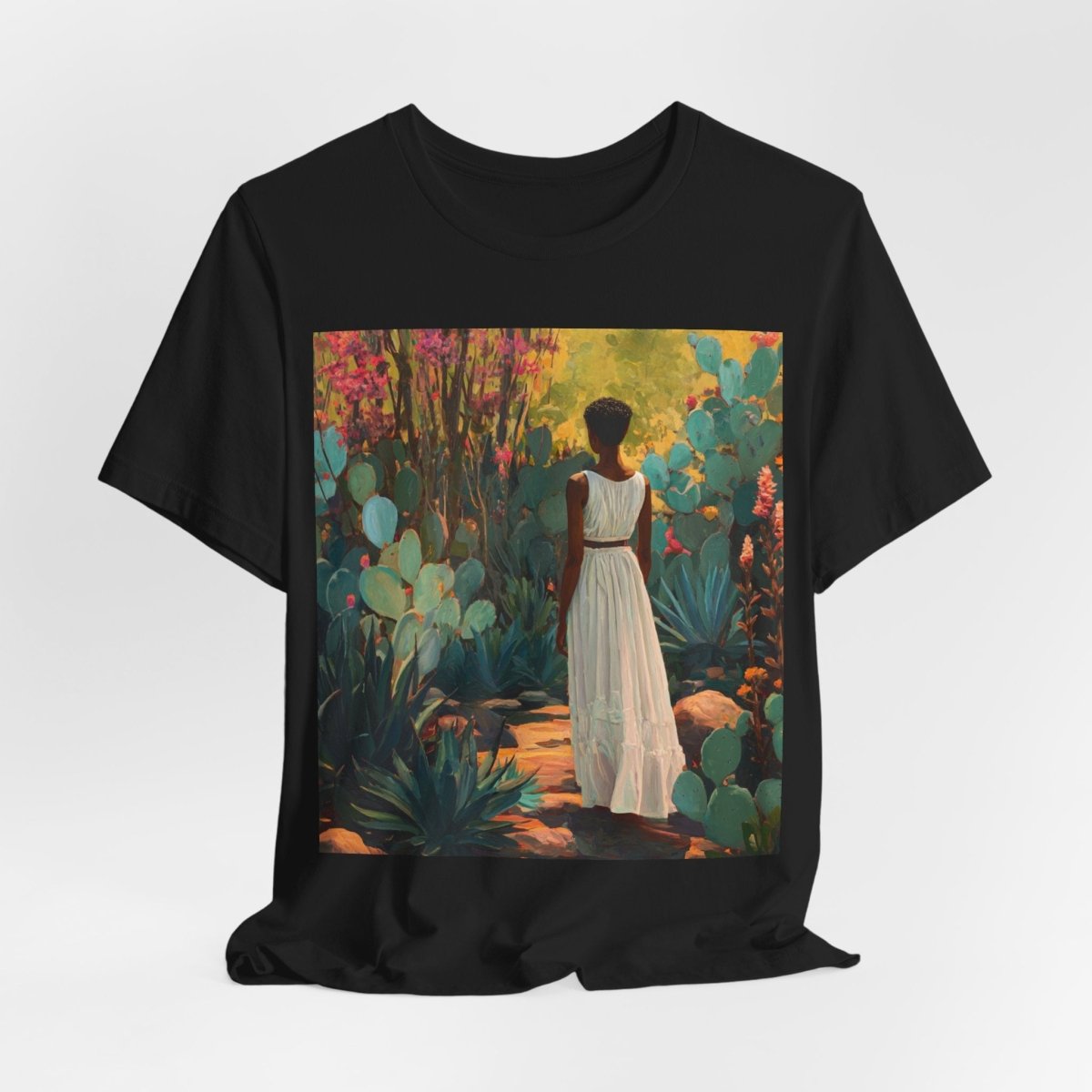 Cacti Garden Shirt - Afrocentric Art by The Trini Gee