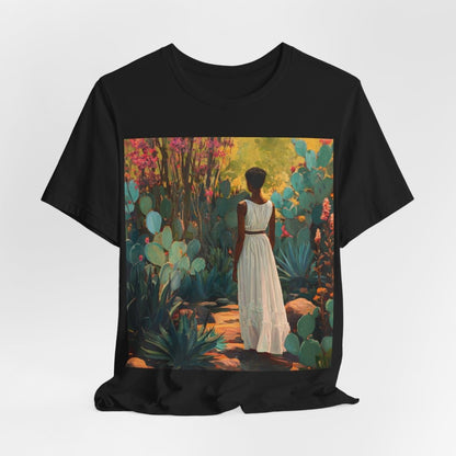 Cacti Garden Shirt - Afrocentric Art by The Trini Gee