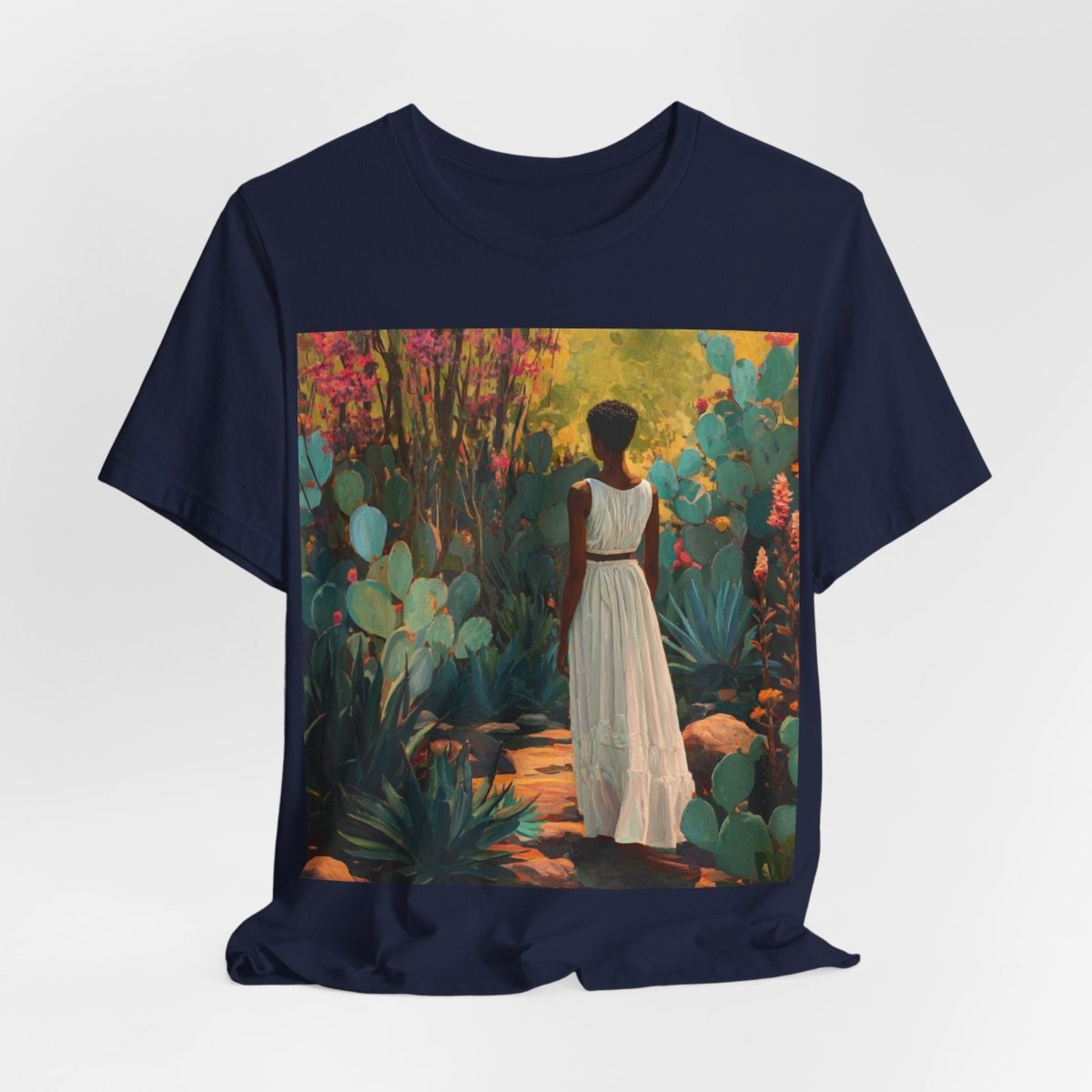 Cacti Garden Shirt - Afrocentric Art by The Trini Gee