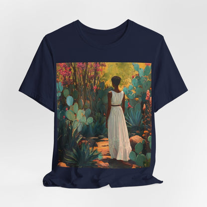 Cacti Garden Shirt - Afrocentric Art by The Trini Gee