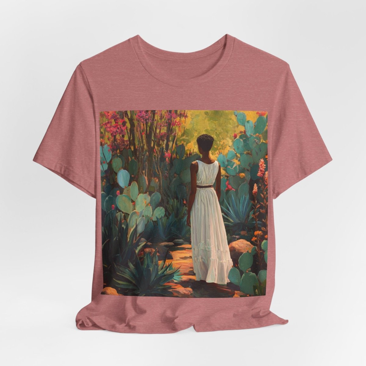 Cacti Garden Shirt - Afrocentric Art by The Trini Gee