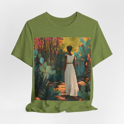 Cacti Garden Shirt - Afrocentric Art by The Trini Gee
