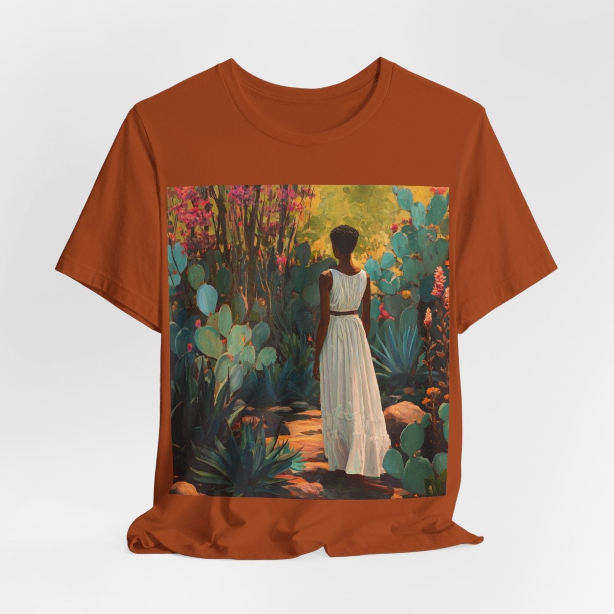 Cacti Garden Shirt - Afrocentric Art by The Trini Gee