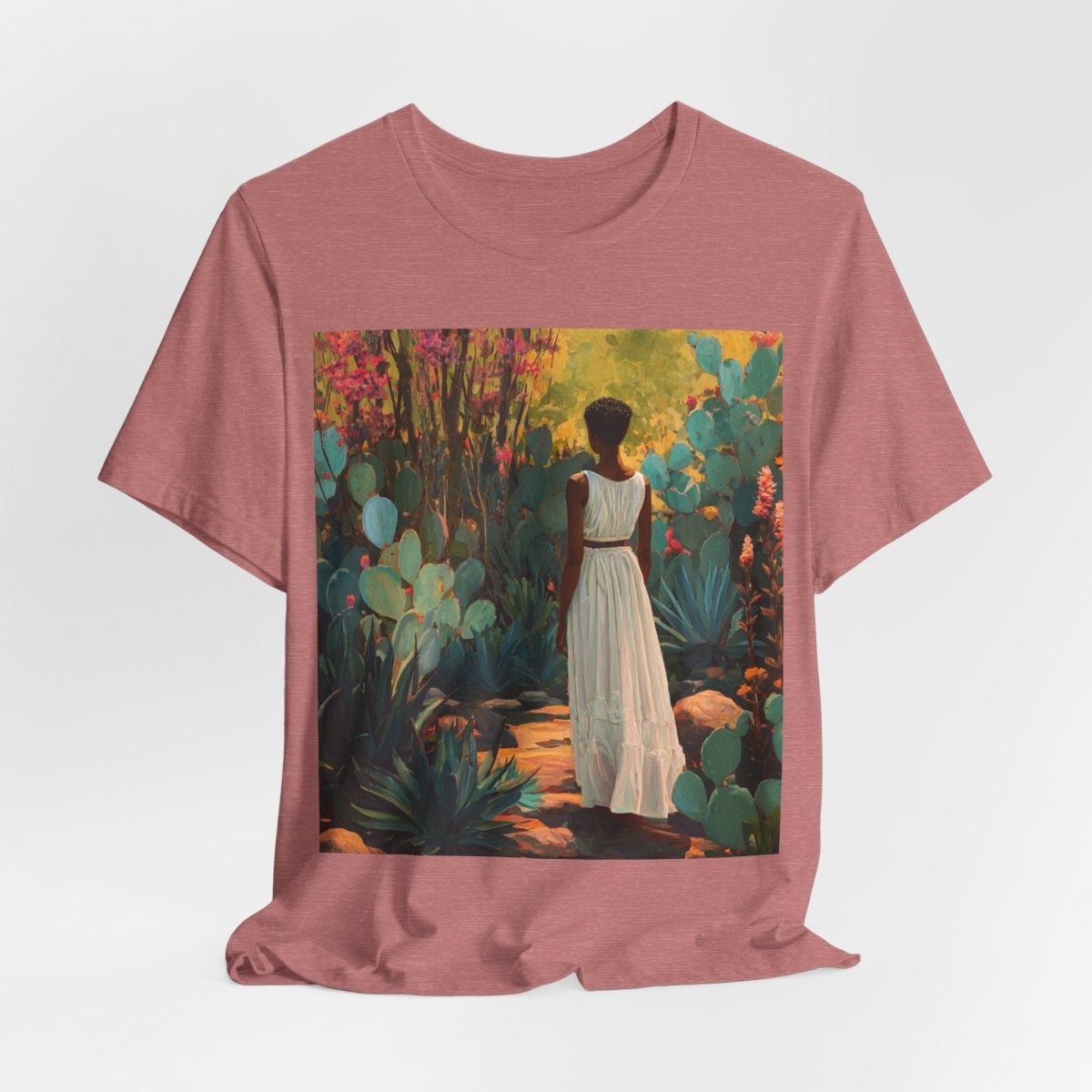 Cacti Garden Shirt - Afrocentric Art by The Trini Gee