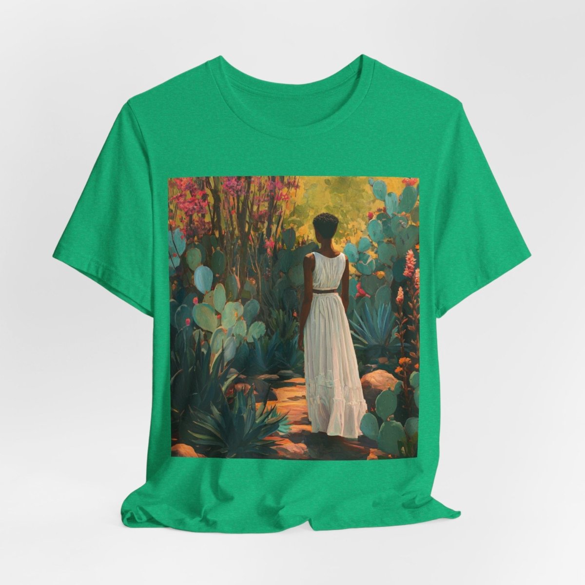 Cacti Garden Shirt - Afrocentric Art by The Trini Gee