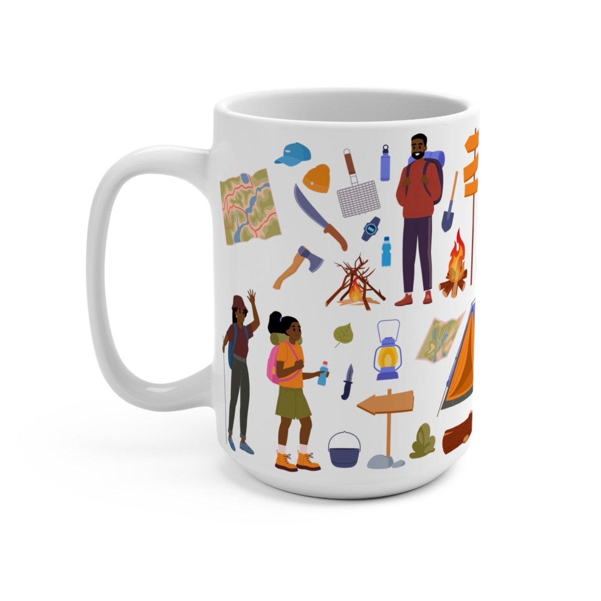 Camping and Hiking Mug - The Trini Gee