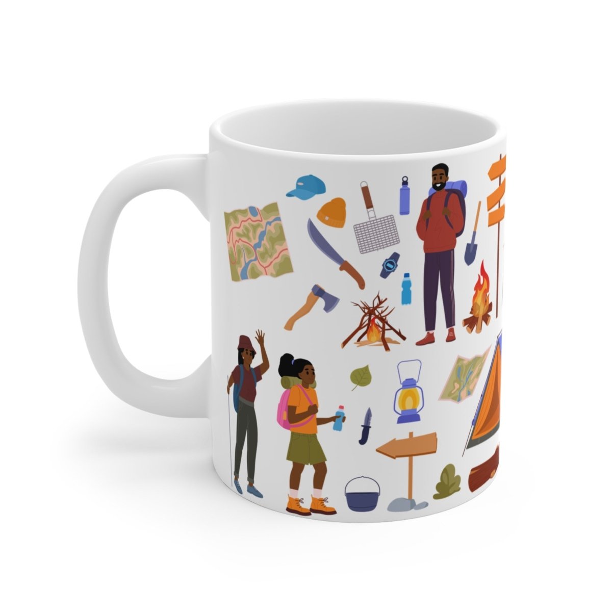 Camping and Hiking Mug - The Trini Gee