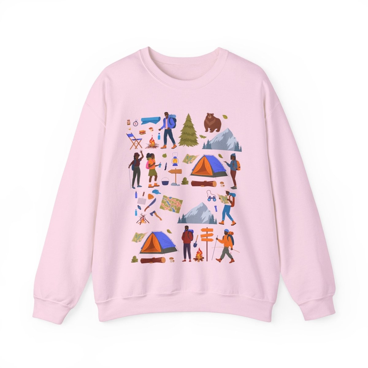 Camping and Hiking Sweatshirt - The Trini Gee
