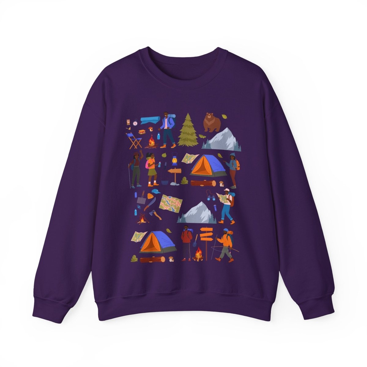 Camping and Hiking Sweatshirt - The Trini Gee