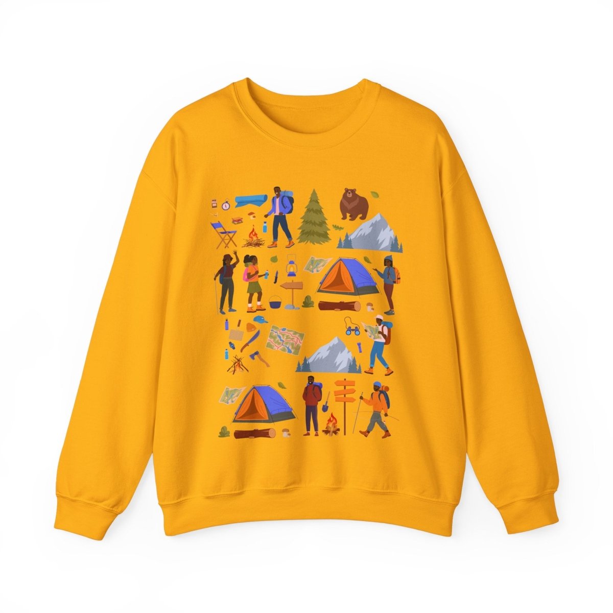 Camping and Hiking Sweatshirt - The Trini Gee
