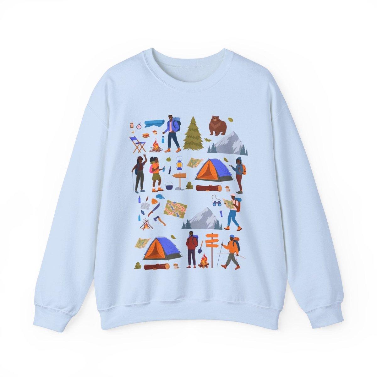 Camping and Hiking Sweatshirt - The Trini Gee